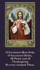 Blessed Sacrament Prayer Card